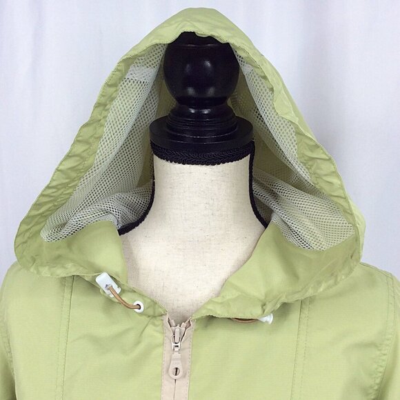 Eddie Bauer 1/2 Zip Windbreaker Hoodie Jacket Women’s M Pullover Lightweight - Picture 5 of 9